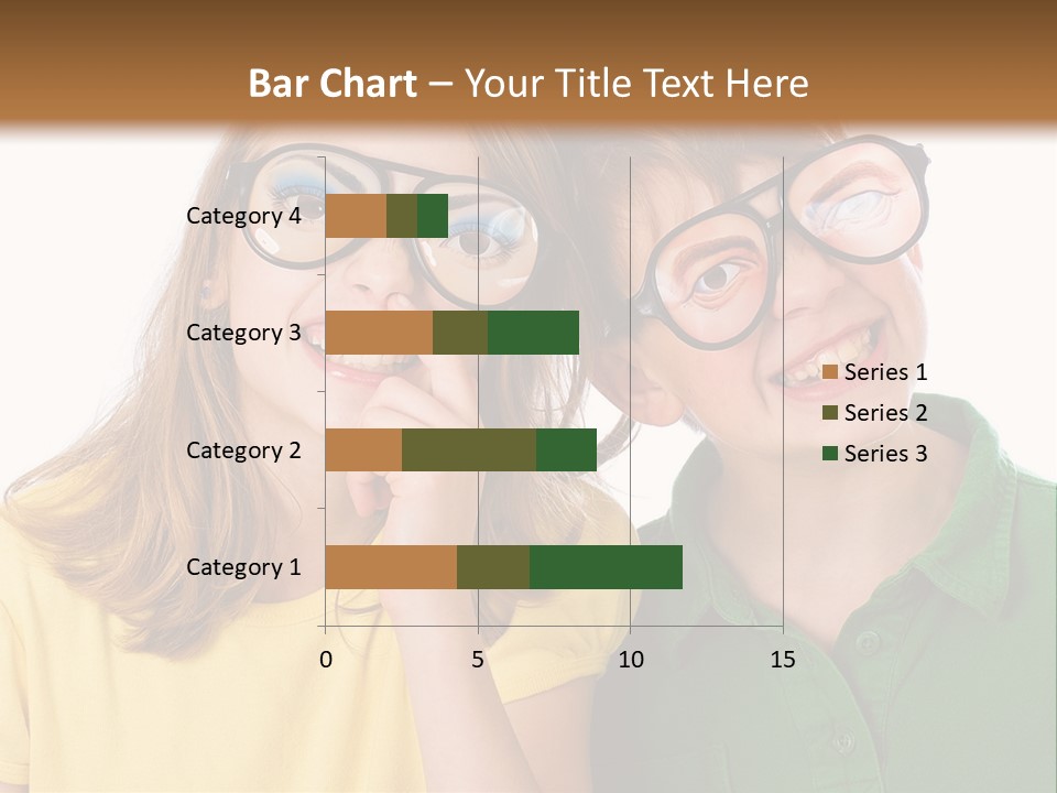 Eyes Fun Girl PowerPoint Template