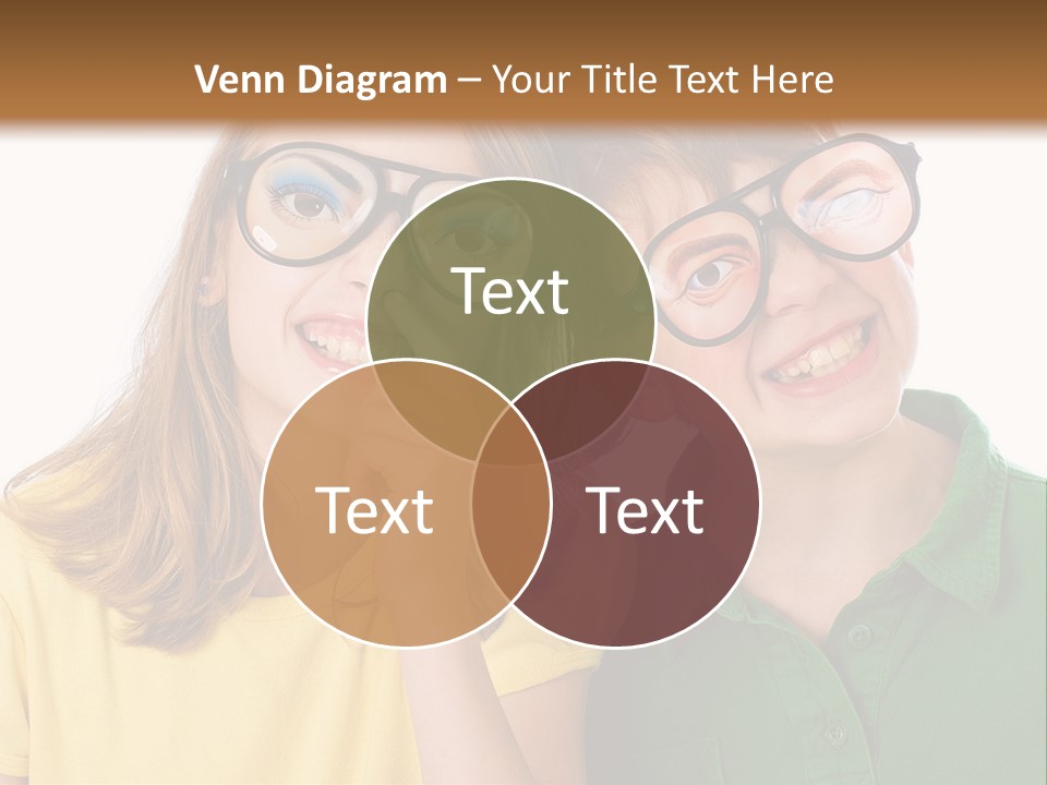 Eyes Fun Girl PowerPoint Template