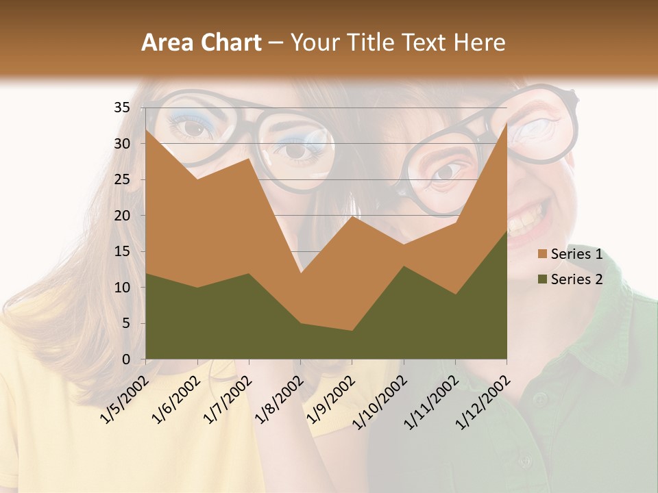 Eyes Fun Girl PowerPoint Template