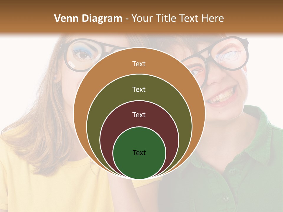 Eyes Fun Girl PowerPoint Template