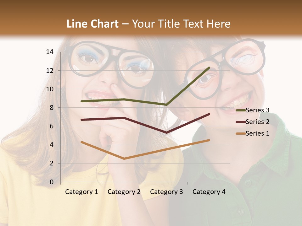 Eyes Fun Girl PowerPoint Template