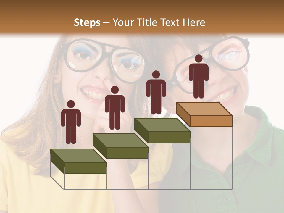 Eyes Fun Girl PowerPoint Template