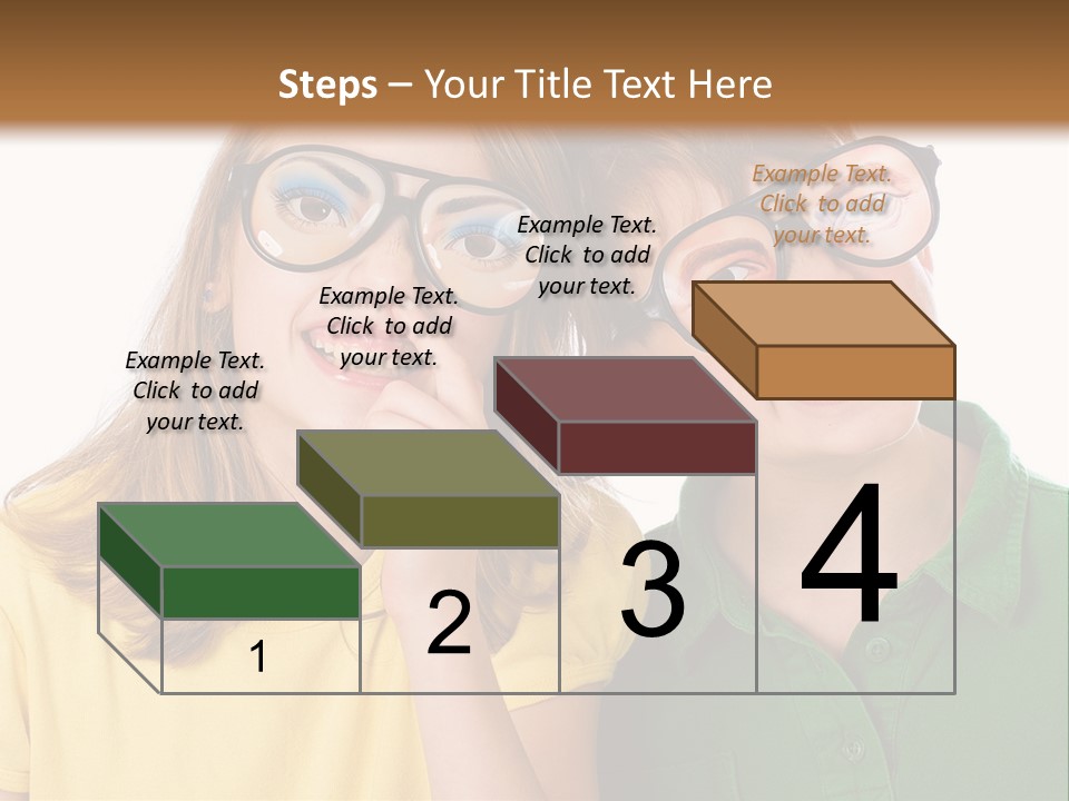 Eyes Fun Girl PowerPoint Template