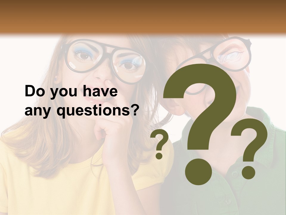 Eyes Fun Girl PowerPoint Template