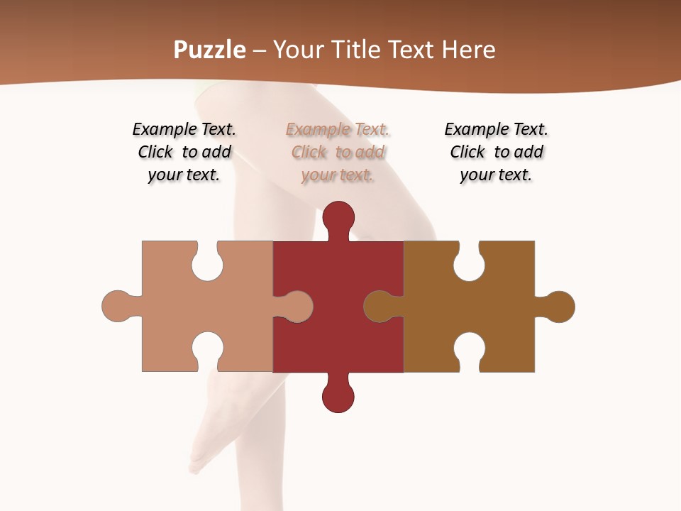 Female Lady Treatment PowerPoint Template