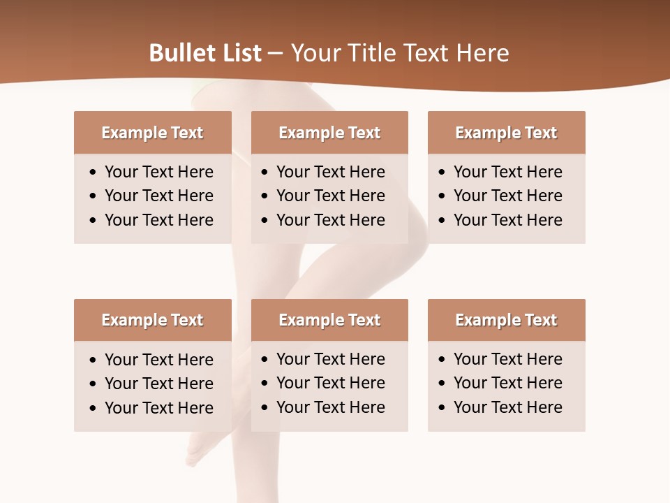 Female Lady Treatment PowerPoint Template