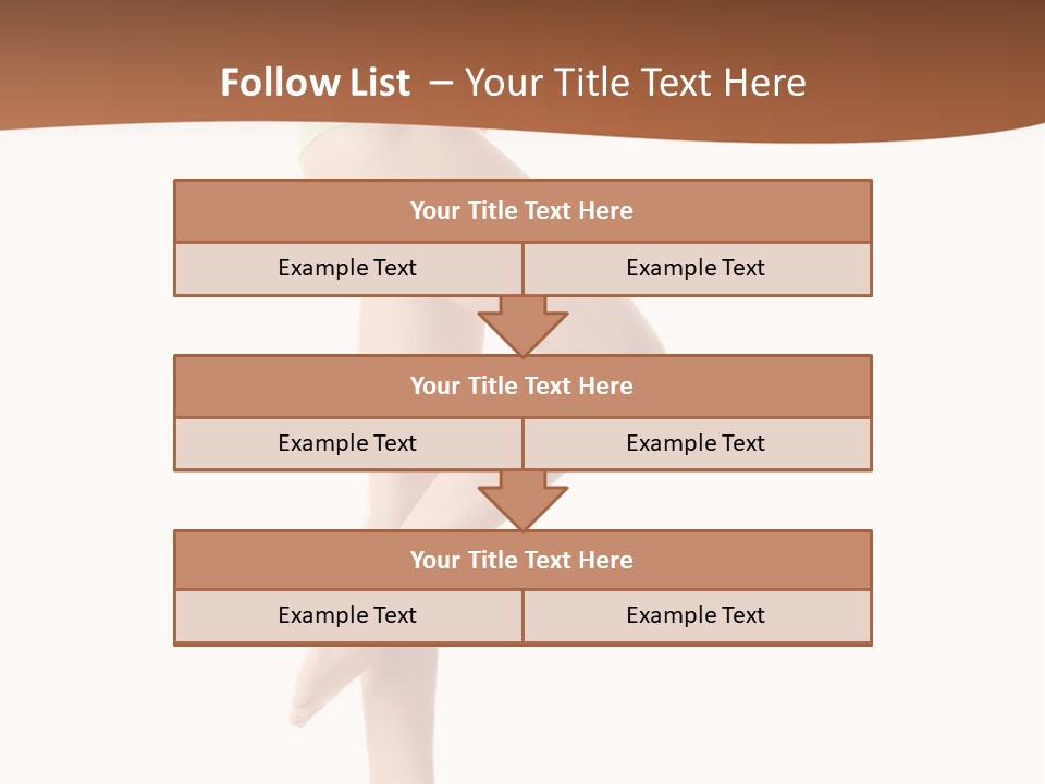Female Lady Treatment PowerPoint Template