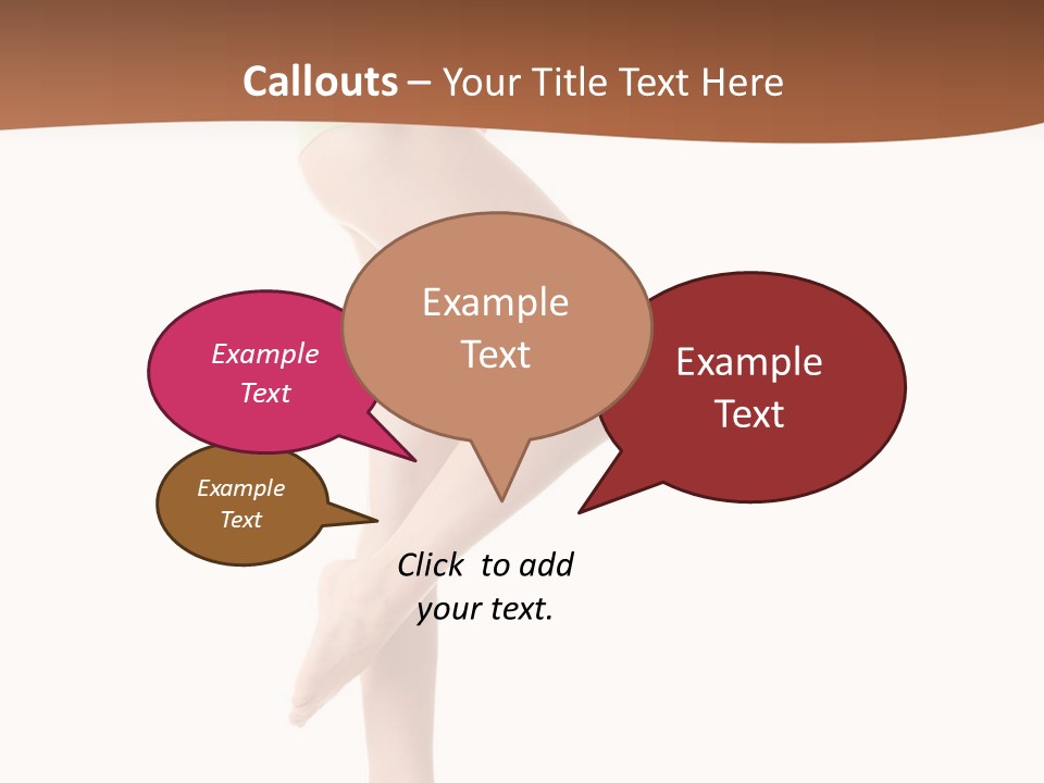 Female Lady Treatment PowerPoint Template