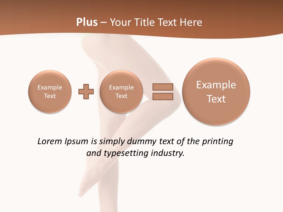 Female Lady Treatment PowerPoint Template