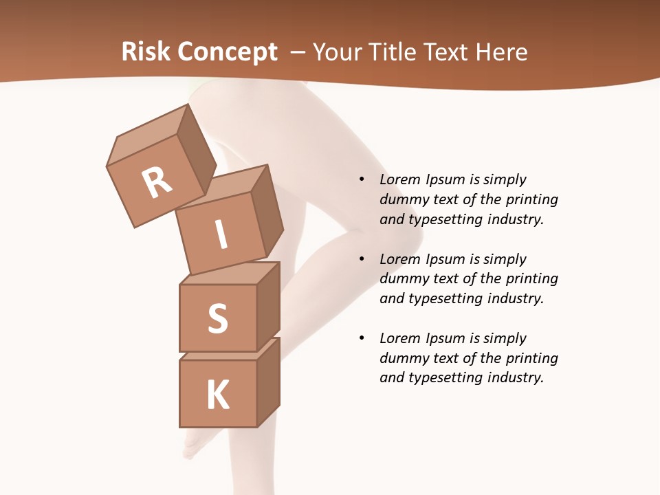 Female Lady Treatment PowerPoint Template