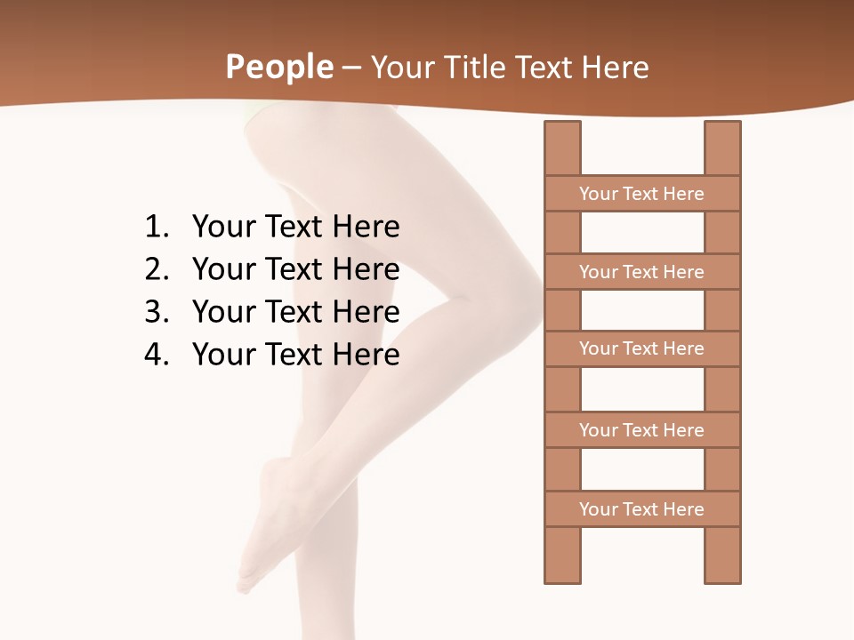 Female Lady Treatment PowerPoint Template