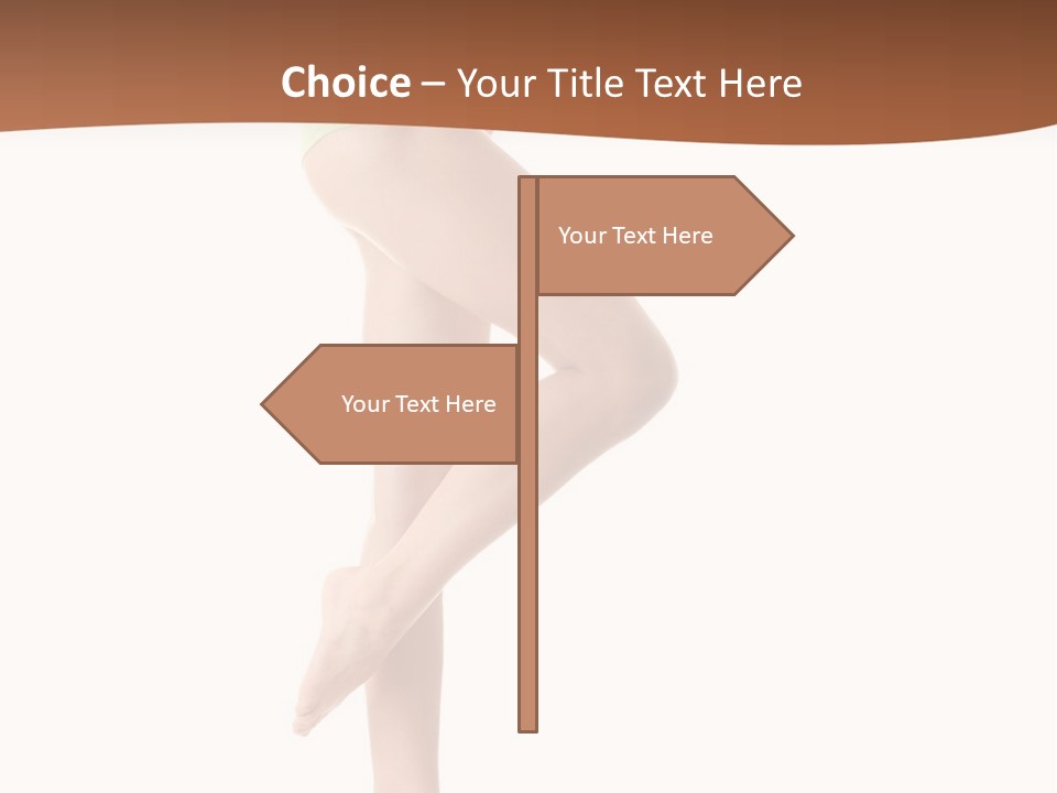 Female Lady Treatment PowerPoint Template