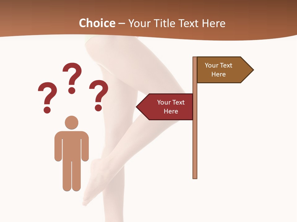 Female Lady Treatment PowerPoint Template