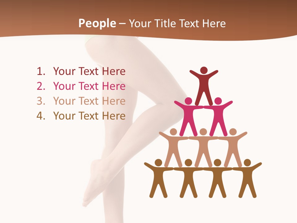 Female Lady Treatment PowerPoint Template