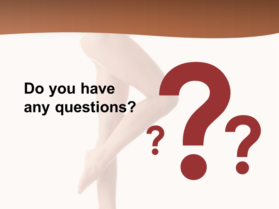 Female Lady Treatment PowerPoint Template