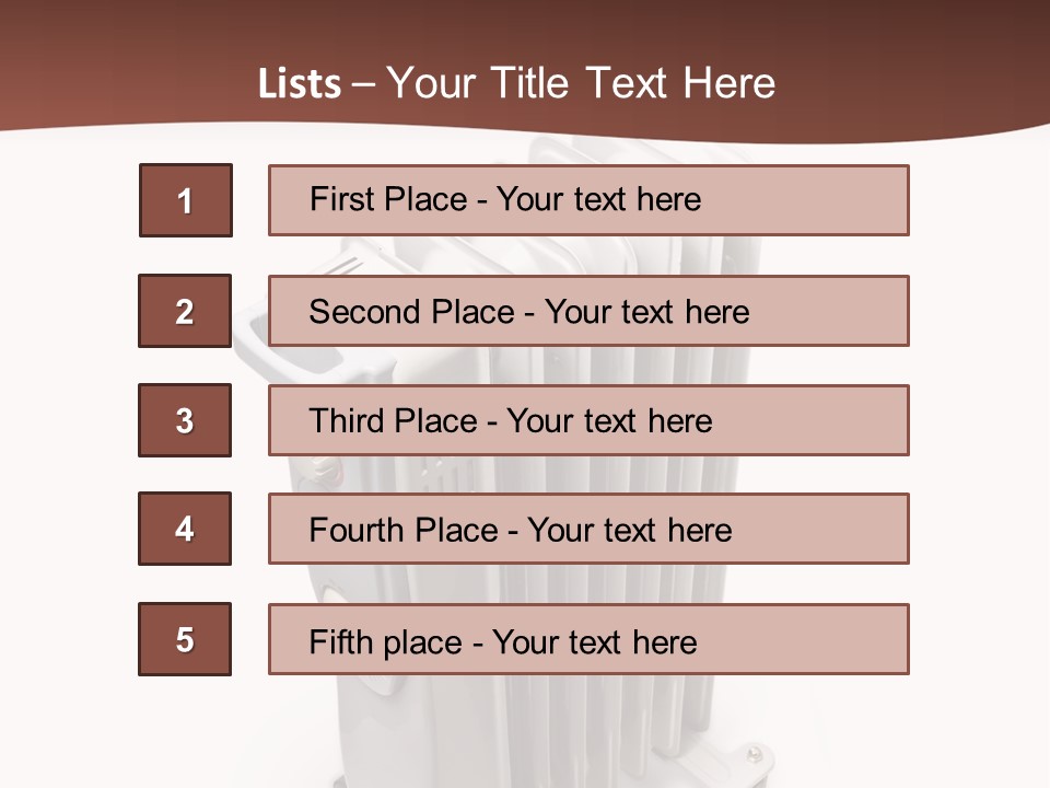 Oldfashioned Heavy Steam PowerPoint Template