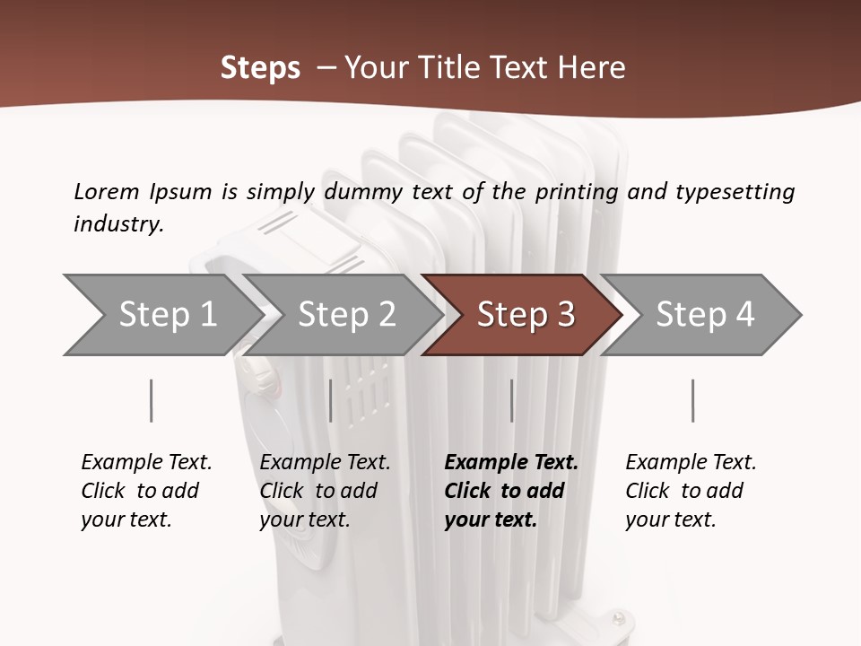 Oldfashioned Heavy Steam PowerPoint Template