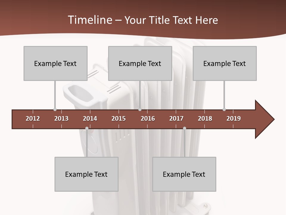 Oldfashioned Heavy Steam PowerPoint Template