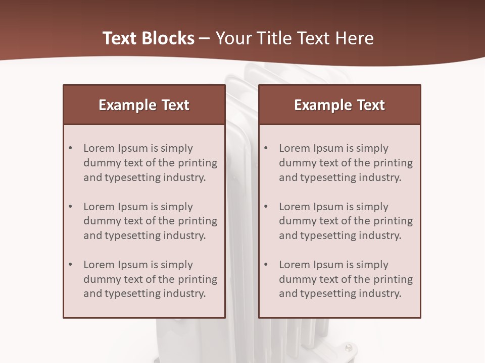 Oldfashioned Heavy Steam PowerPoint Template