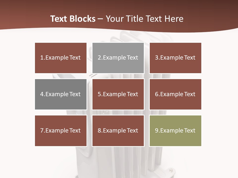 Oldfashioned Heavy Steam PowerPoint Template