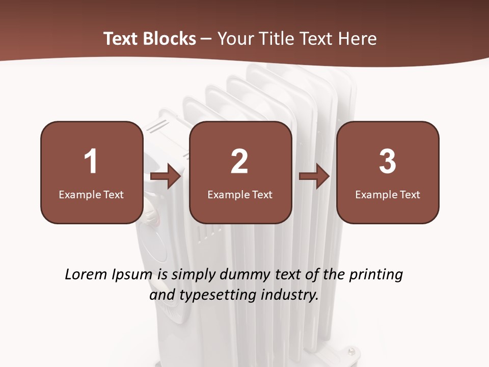 Oldfashioned Heavy Steam PowerPoint Template