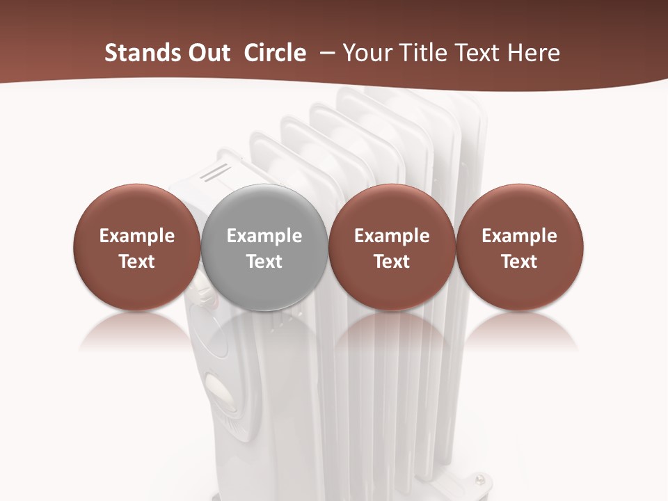 Oldfashioned Heavy Steam PowerPoint Template