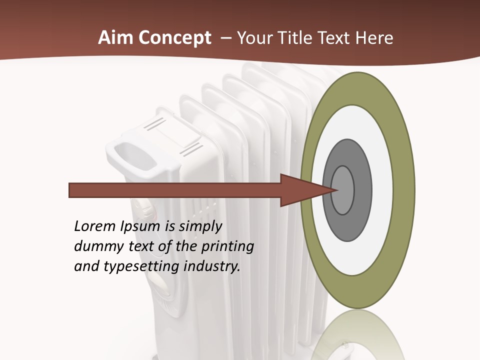 Oldfashioned Heavy Steam PowerPoint Template