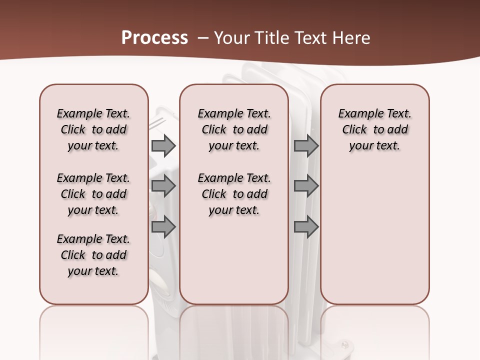 Oldfashioned Heavy Steam PowerPoint Template