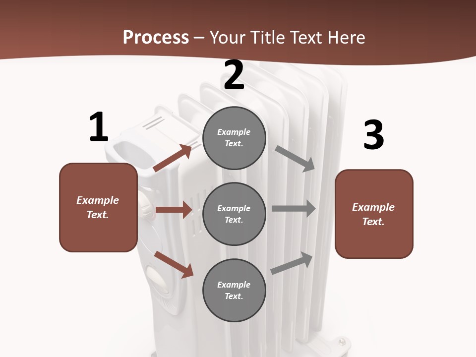 Oldfashioned Heavy Steam PowerPoint Template
