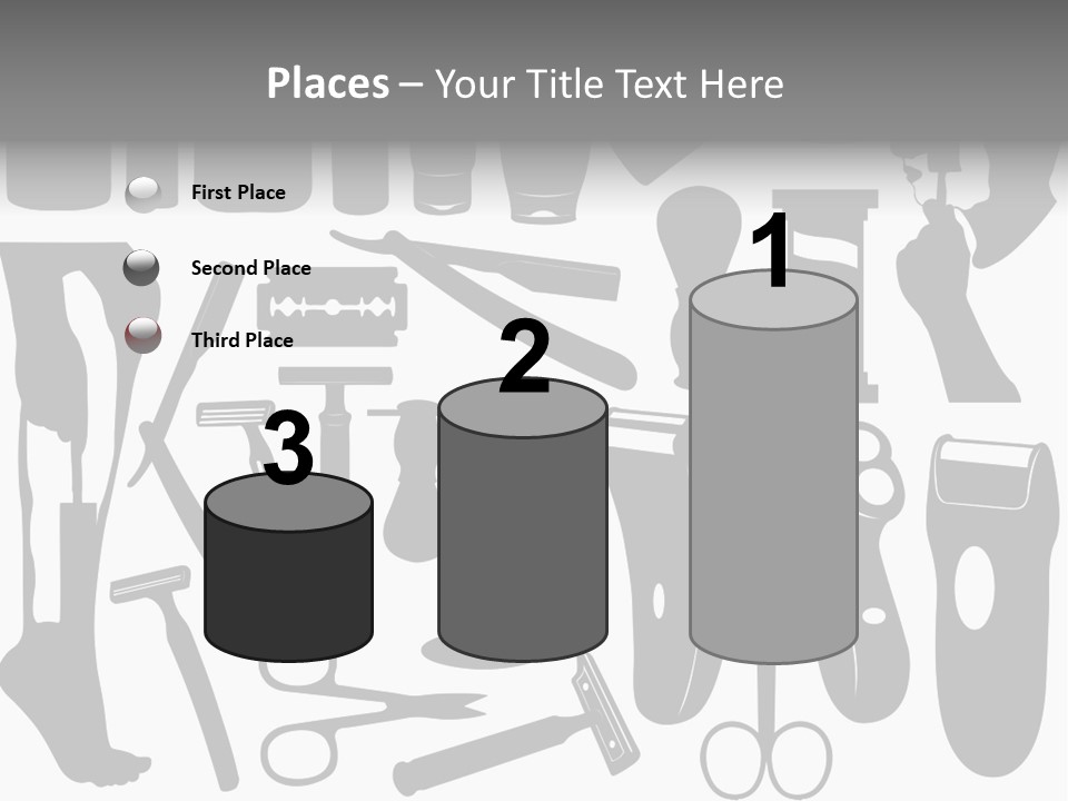 Brush Different Isolated PowerPoint Template