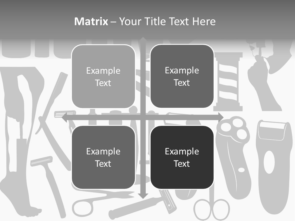 Brush Different Isolated PowerPoint Template