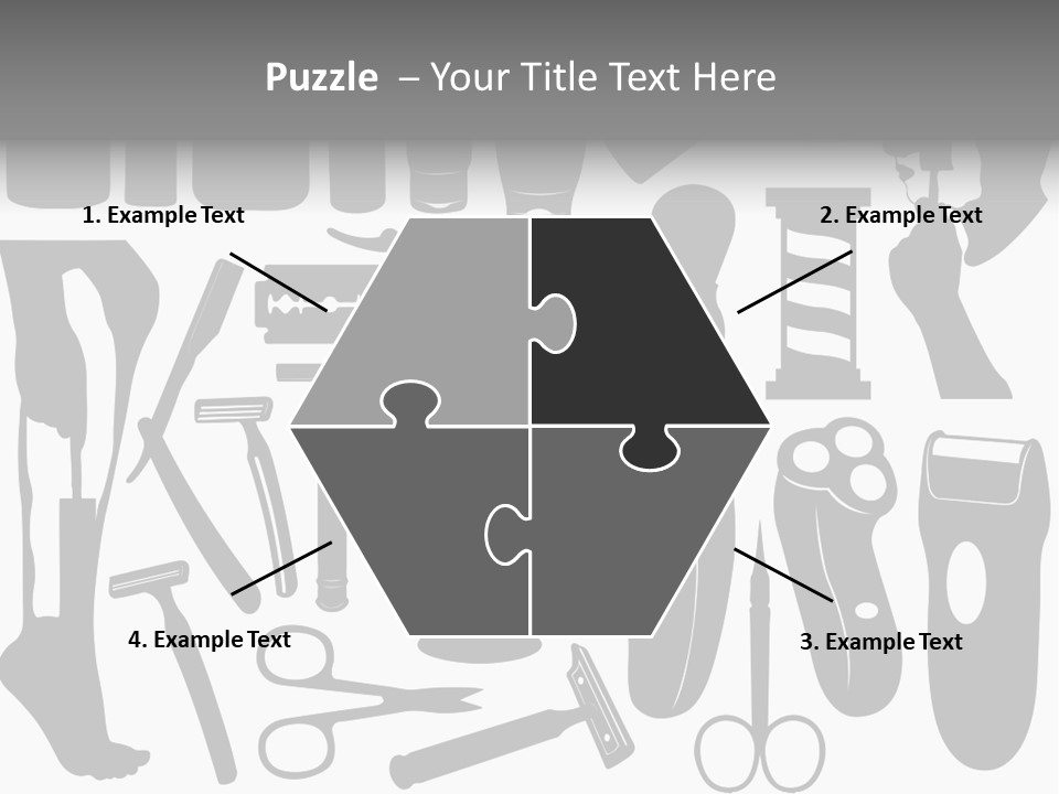 Brush Different Isolated PowerPoint Template