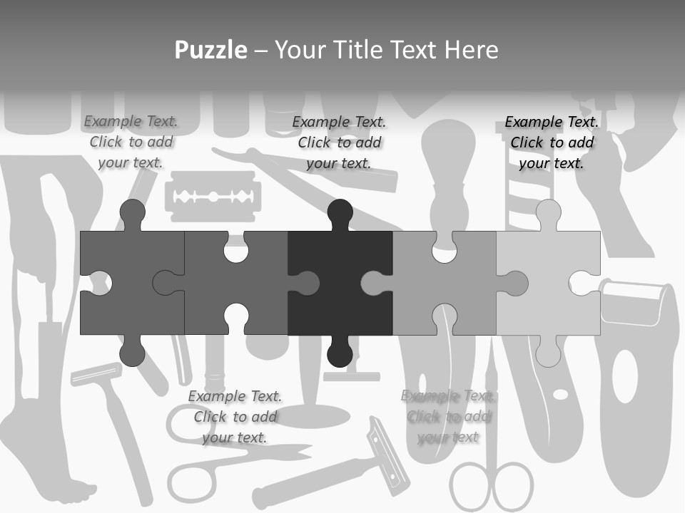 Brush Different Isolated PowerPoint Template