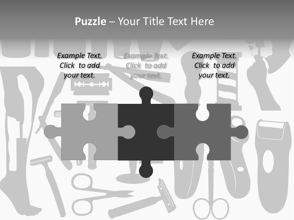 Brush Different Isolated PowerPoint Template