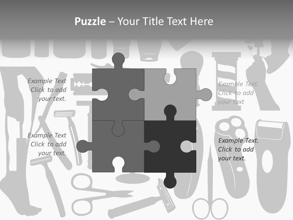 Brush Different Isolated PowerPoint Template