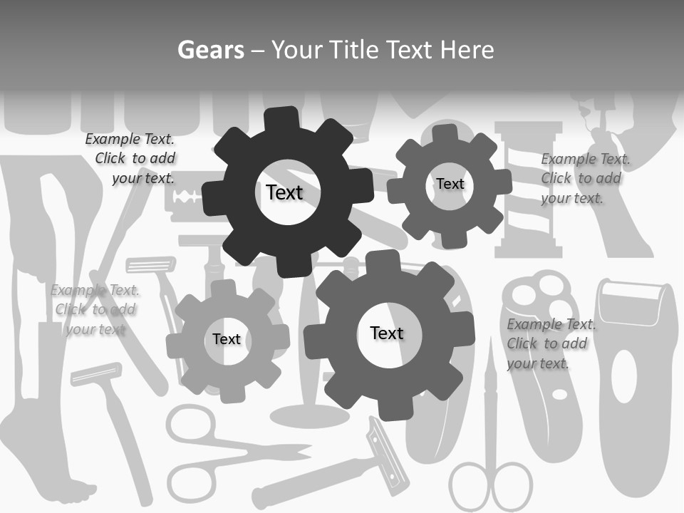 Brush Different Isolated PowerPoint Template