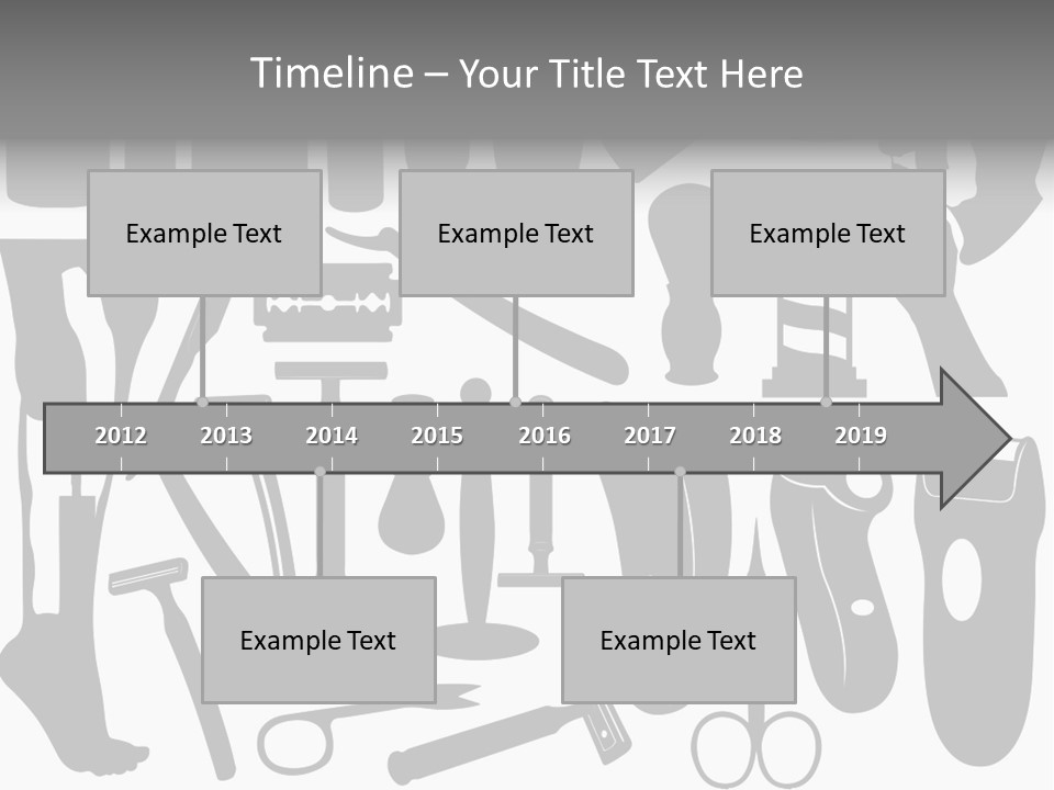Brush Different Isolated PowerPoint Template