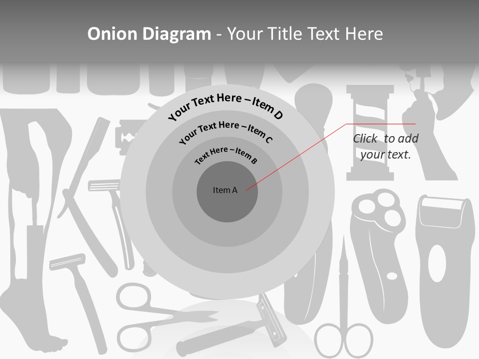 Brush Different Isolated PowerPoint Template