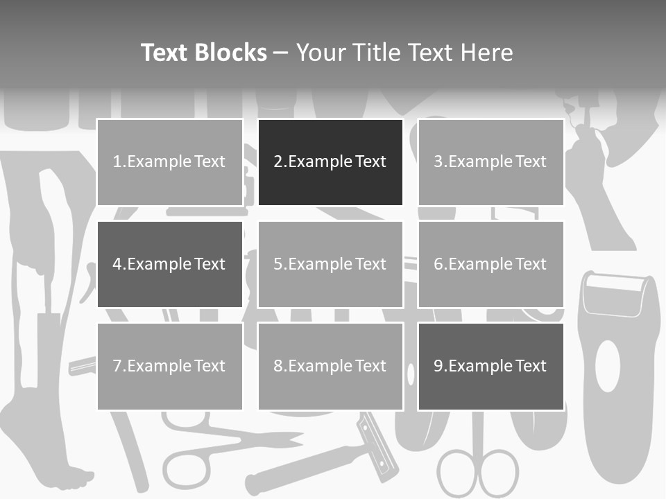 Brush Different Isolated PowerPoint Template
