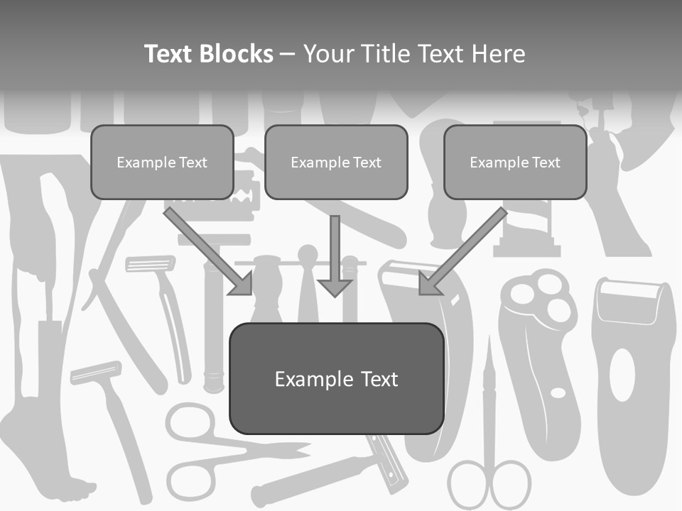 Brush Different Isolated PowerPoint Template