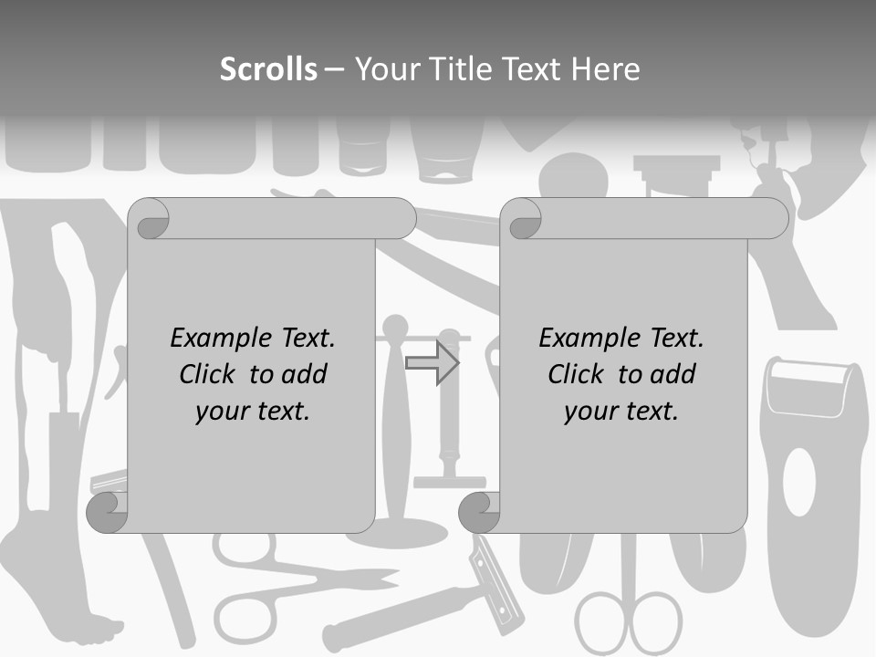 Brush Different Isolated PowerPoint Template