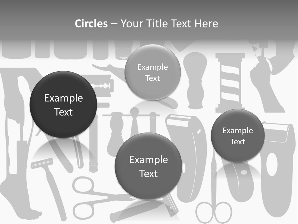 Brush Different Isolated PowerPoint Template