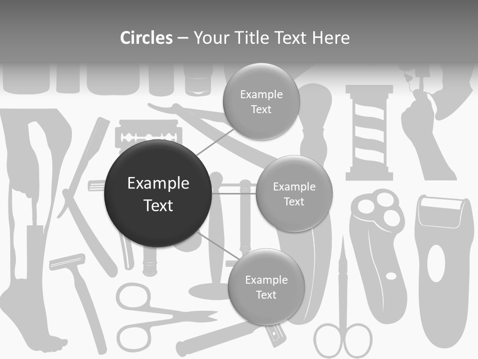 Brush Different Isolated PowerPoint Template