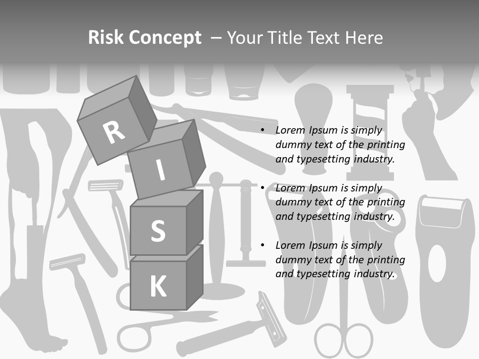 Brush Different Isolated PowerPoint Template