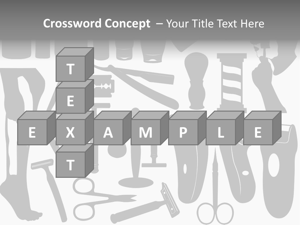 Brush Different Isolated PowerPoint Template