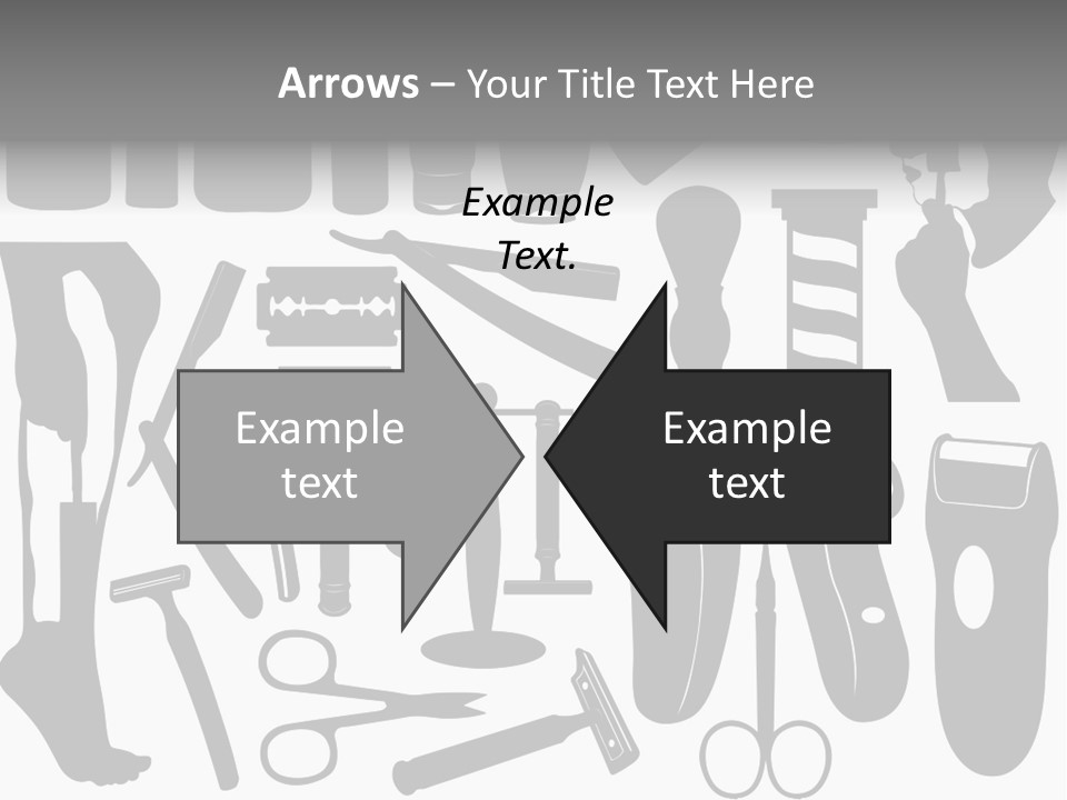 Brush Different Isolated PowerPoint Template