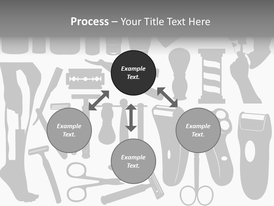 Brush Different Isolated PowerPoint Template
