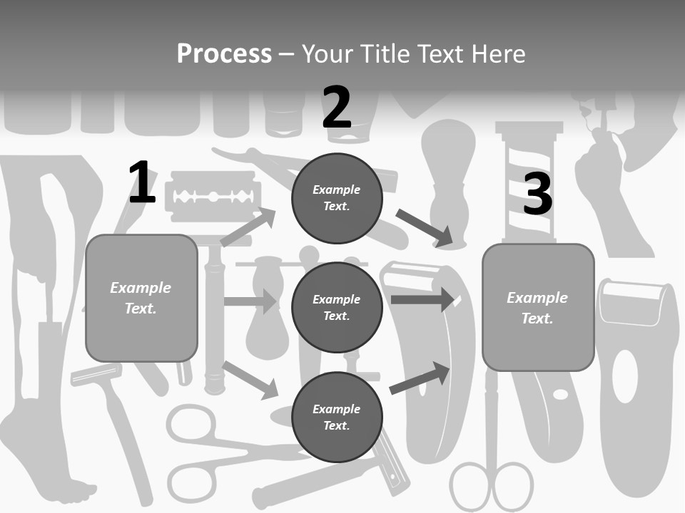 Brush Different Isolated PowerPoint Template