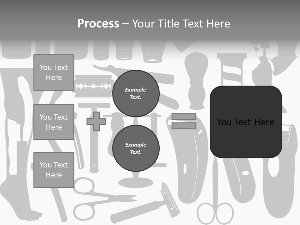 Brush Different Isolated PowerPoint Template