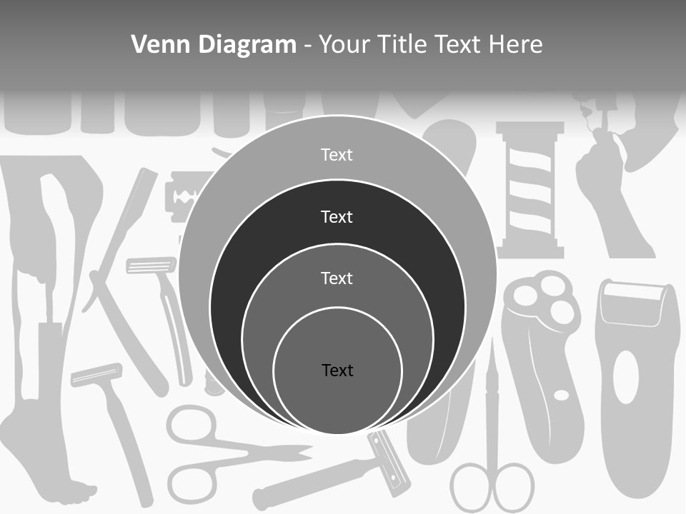 Brush Different Isolated PowerPoint Template